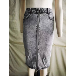 ACID WASH SKIRT 